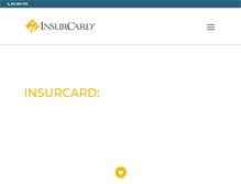 Tablet Screenshot of insurcard.com